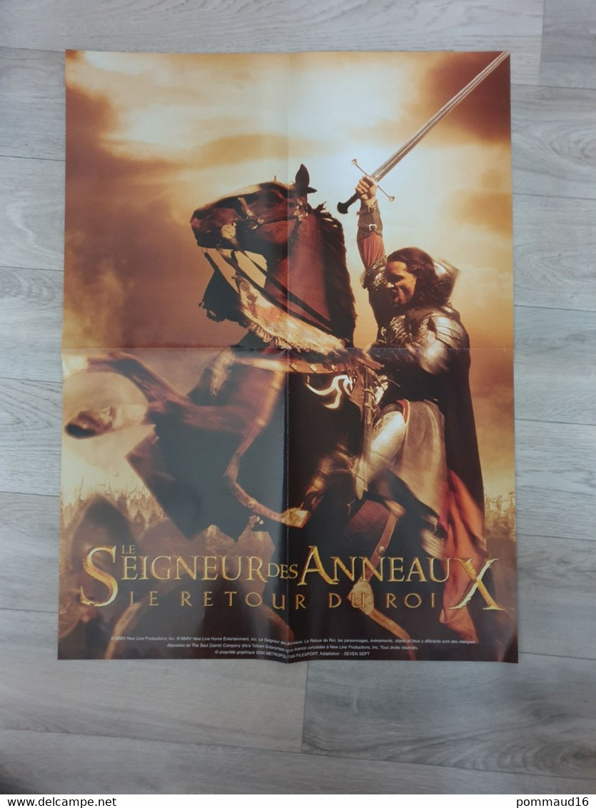 Poster Recto-verso Le Seigneur Des Anneaux Le Retour Du Roi - Le Roi Arthur - Posters