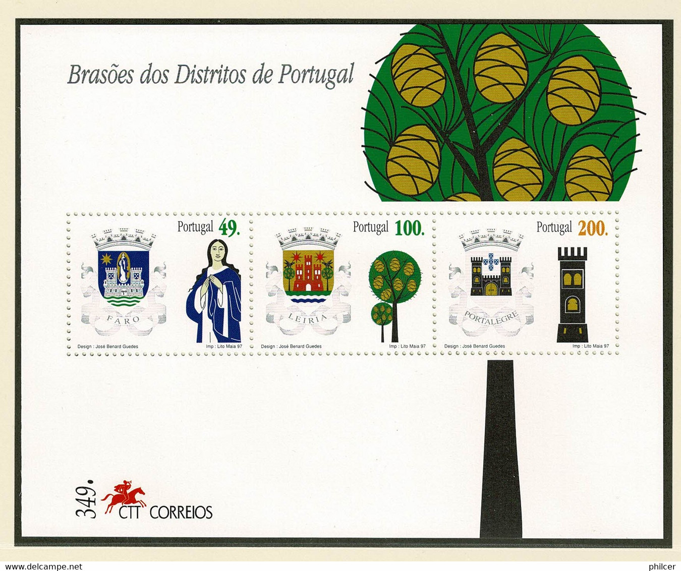 Portugal, 1997, # Bl. 186, MNH - Nuovi