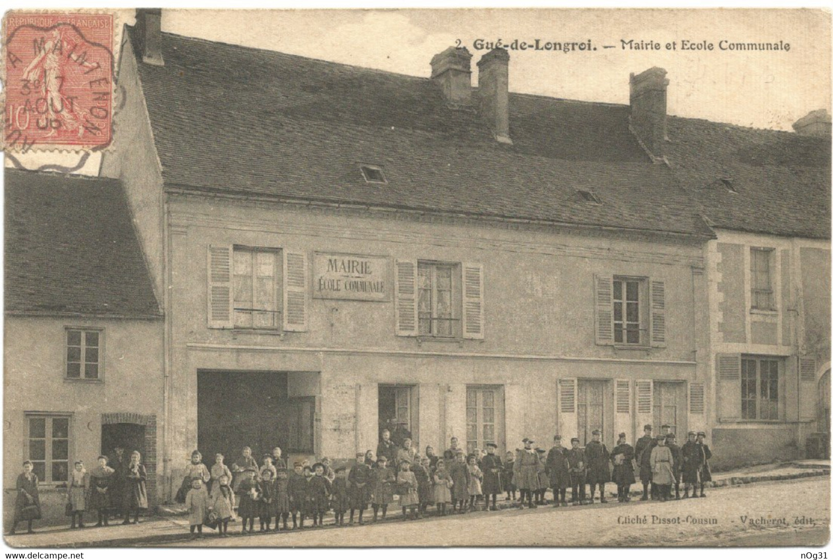 28 - Gué-de-longroi - Mairie Et école Communale - Other & Unclassified