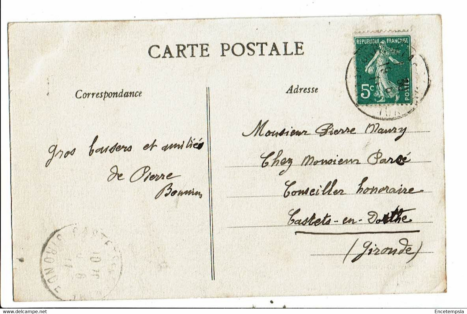 CPA Carte Postale-France-Sion-Saint-Hilaire-de-Riez-Rochers De La Croix De Vie  -*1911 VM26000p - Saint Hilaire Des Loges