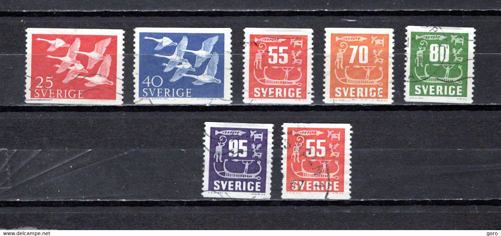 Suecia   1956  .-   Y&T  Nº   409-410-424/426A - Otros & Sin Clasificación