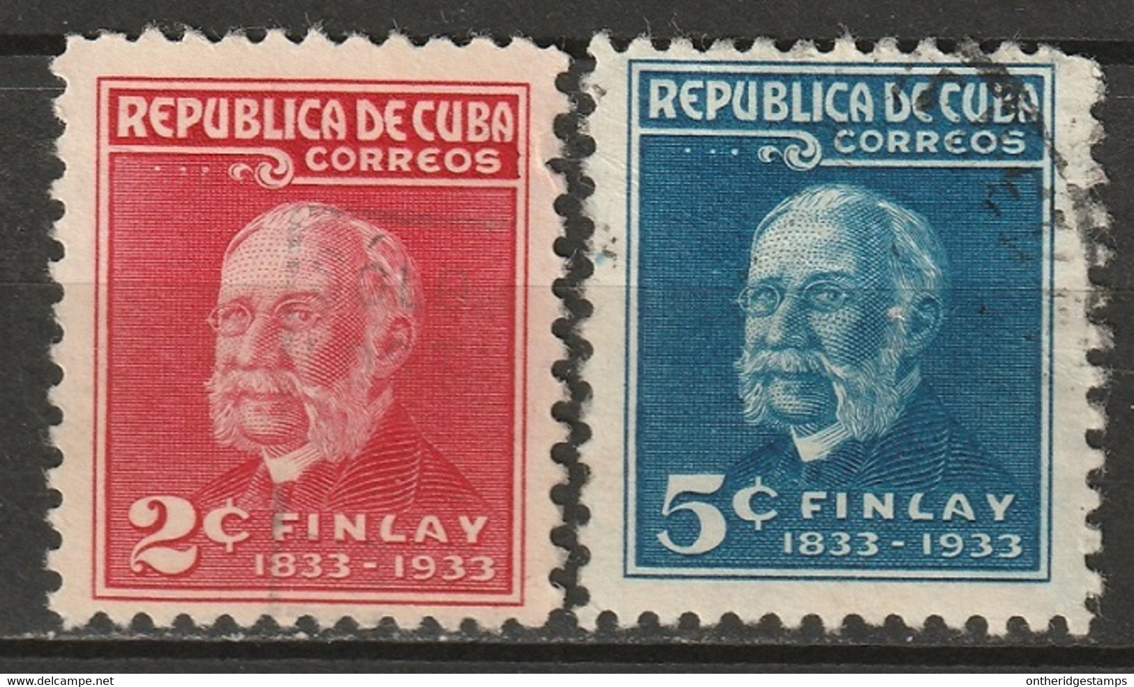 Cuba 1934 Sc 319-20  Set Used - Oblitérés