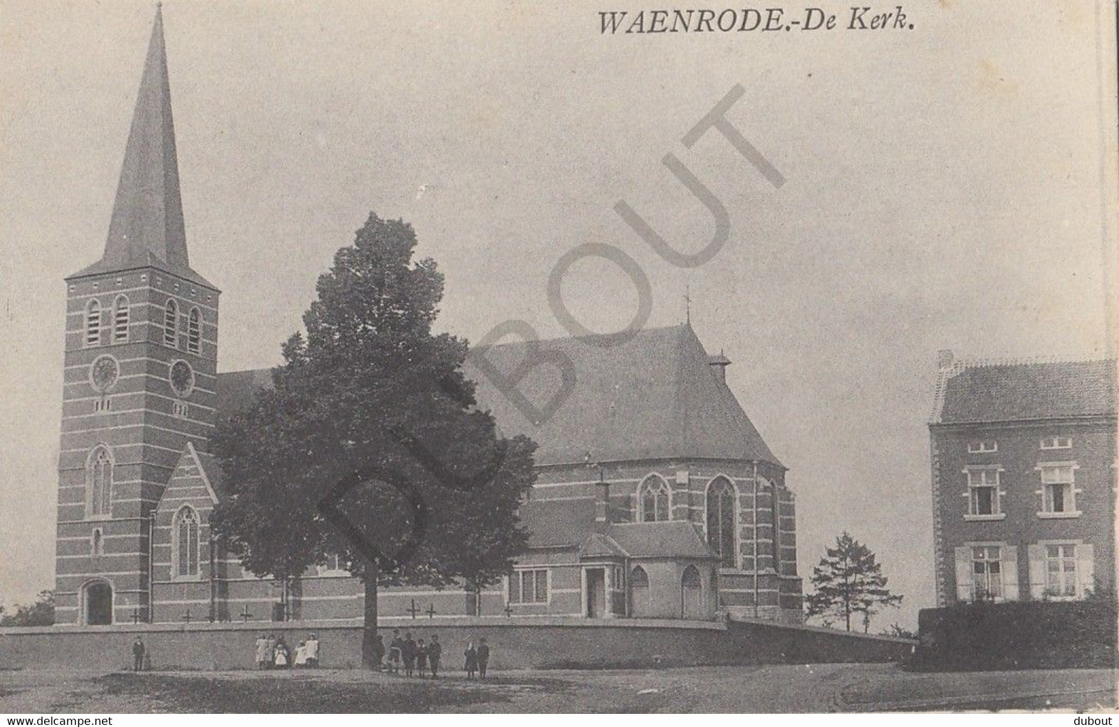 Postkaart-Carte Postale -WAANRODE - De Kerk (C349) - Kortenaken