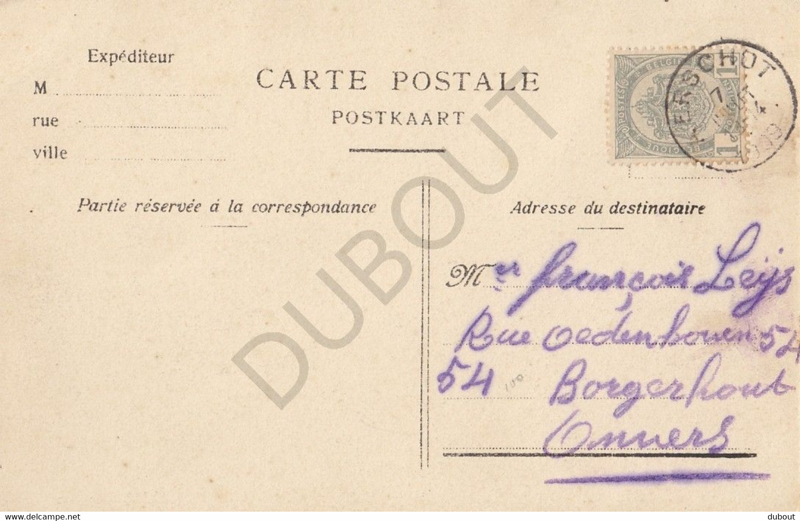 Postkaart-Carte Postale -WAANRODE - Gezicht Van Het Kasteels (C348) - Kortenaken