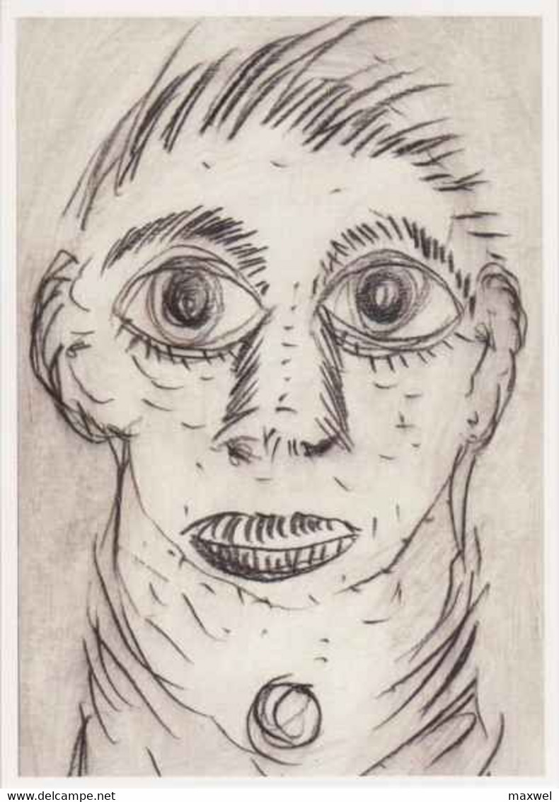 Cpm 1741/659 ERGON - Homme - Tête - Visage - Artiste Peintre - Illustrateur - Ergon