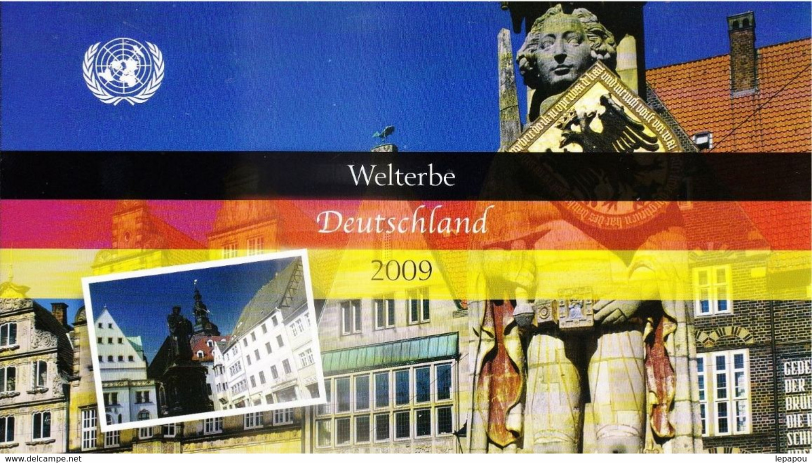 Nations Unies 2009 - Carnet De 14 Pages "Weltherbe Deutschland 2009" - 24 Timbres Par Bloc De 4   Neuf** MNH - Autres & Non Classés