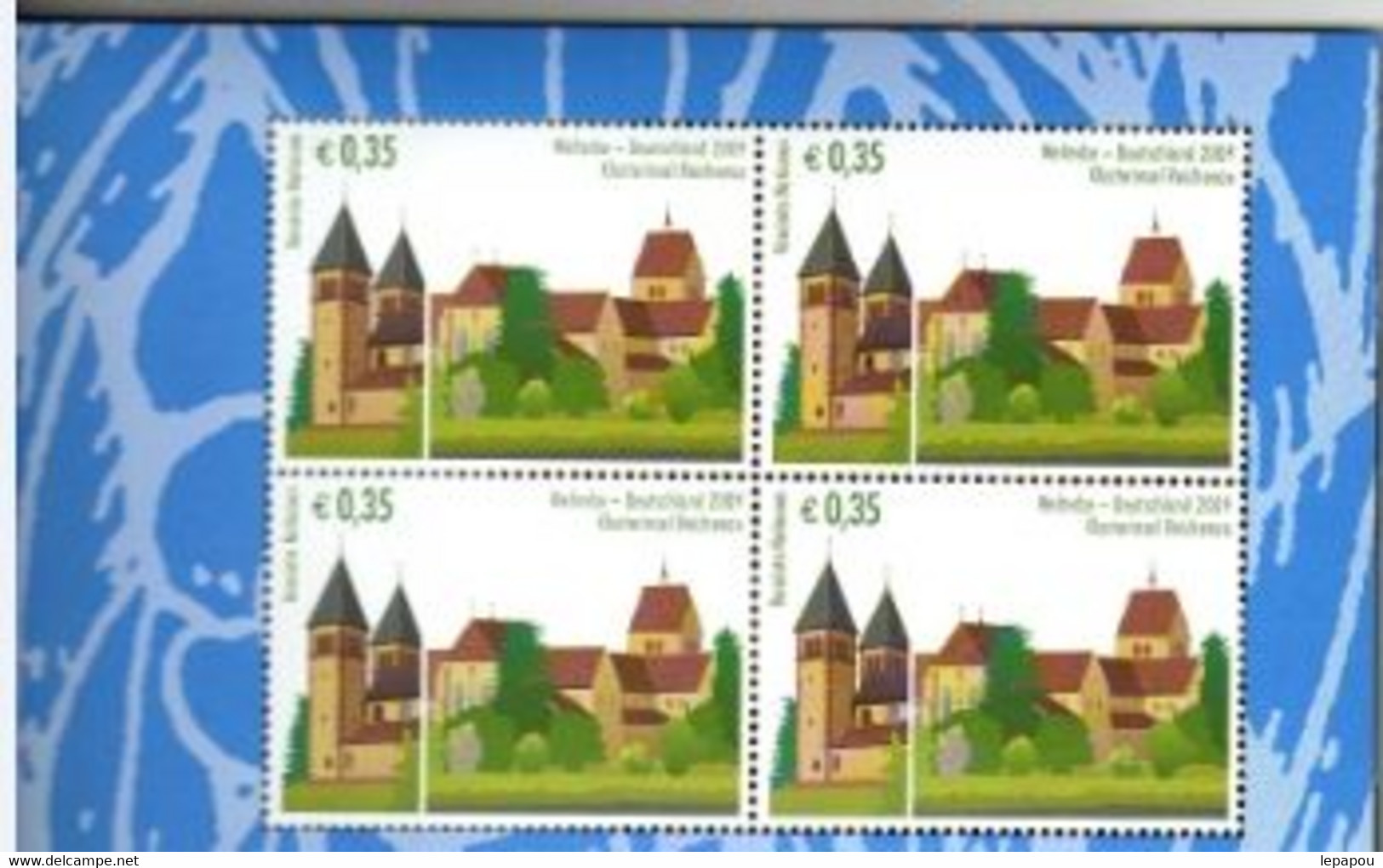 Nations Unies 2009 - Carnet de 14 pages "Weltherbe Deutschland 2009" - 24 timbres par bloc de 4   Neuf** MNH