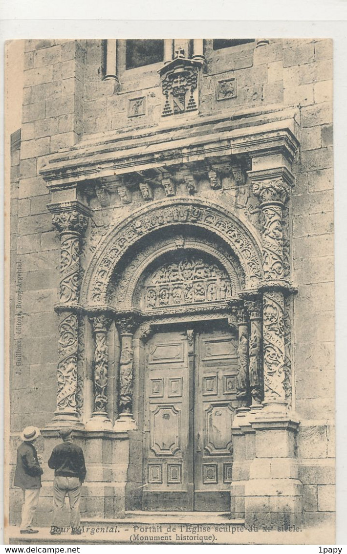 42 - Bourg Argental - Portail De L'Eglise - Monument Historique - Bourg Argental