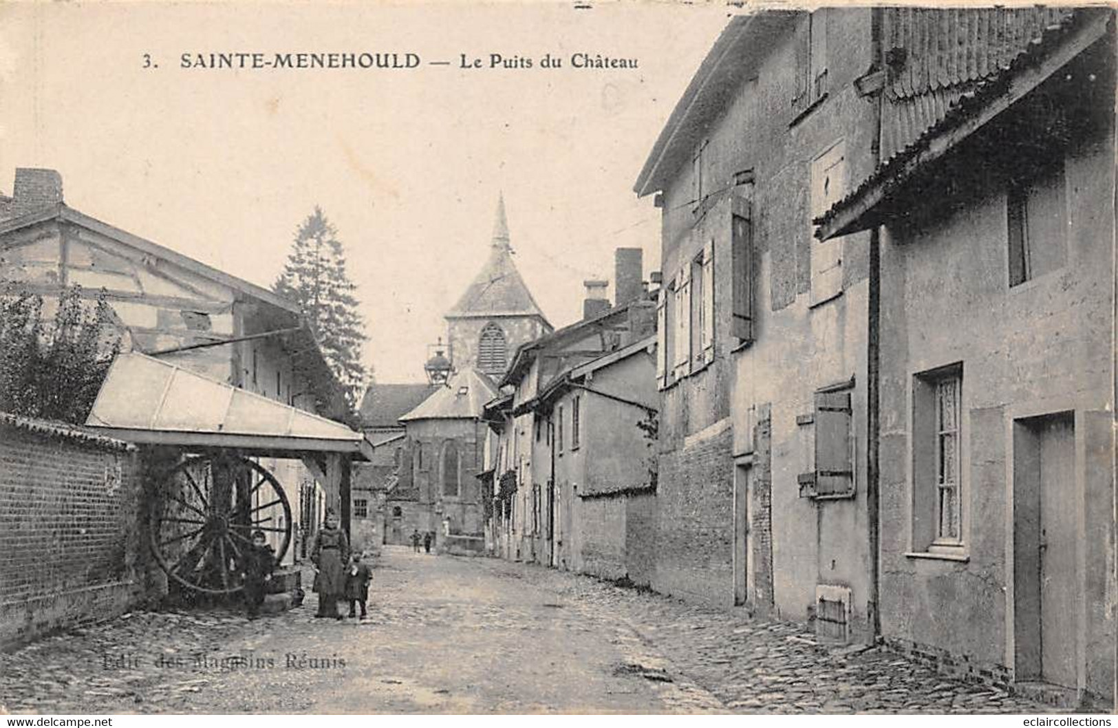 Sainte-Menehould         51      Le Puits Du Château      (Voir Scan) - Sainte-Menehould