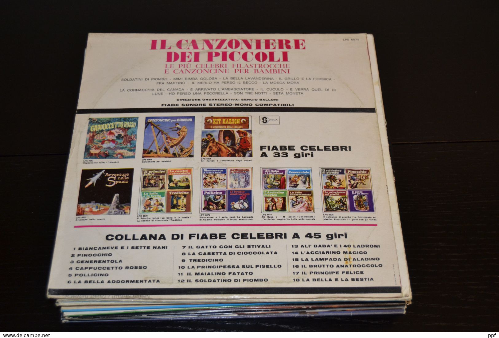 Gli Introvabili: Il Canzoniere Dei Piccoli. Disco 33 Giri Originale. - Kinderen