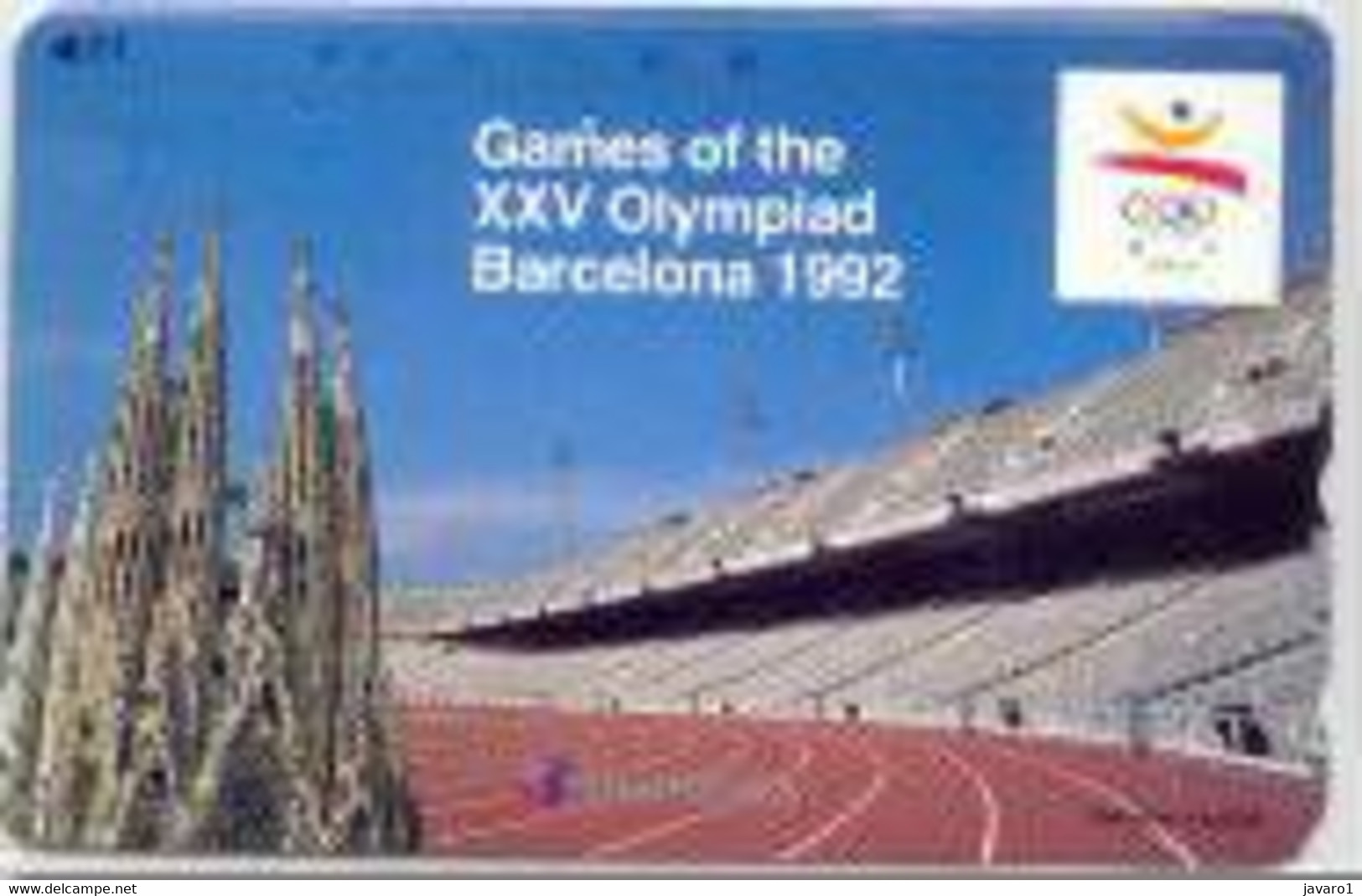 SPAIN_JAPA : EM032 Sagrada Familia Stadium Shachihata Publ. USED - Otros & Sin Clasificación