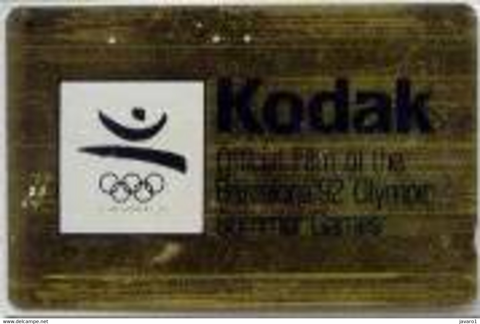 SPAIN_JAPA : EM049 KODAK JTS25-02 Gold-Brown USED - Other & Unclassified