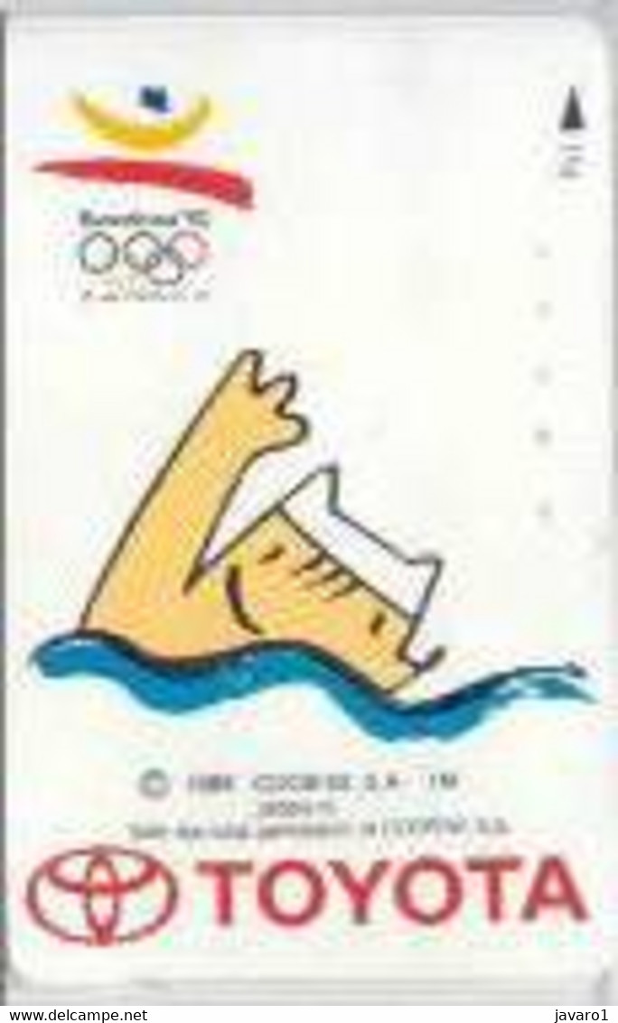 SPAIN_JAPA : EM053 SWIMMING JBS25-12 TOYOTA USED - Sonstige & Ohne Zuordnung