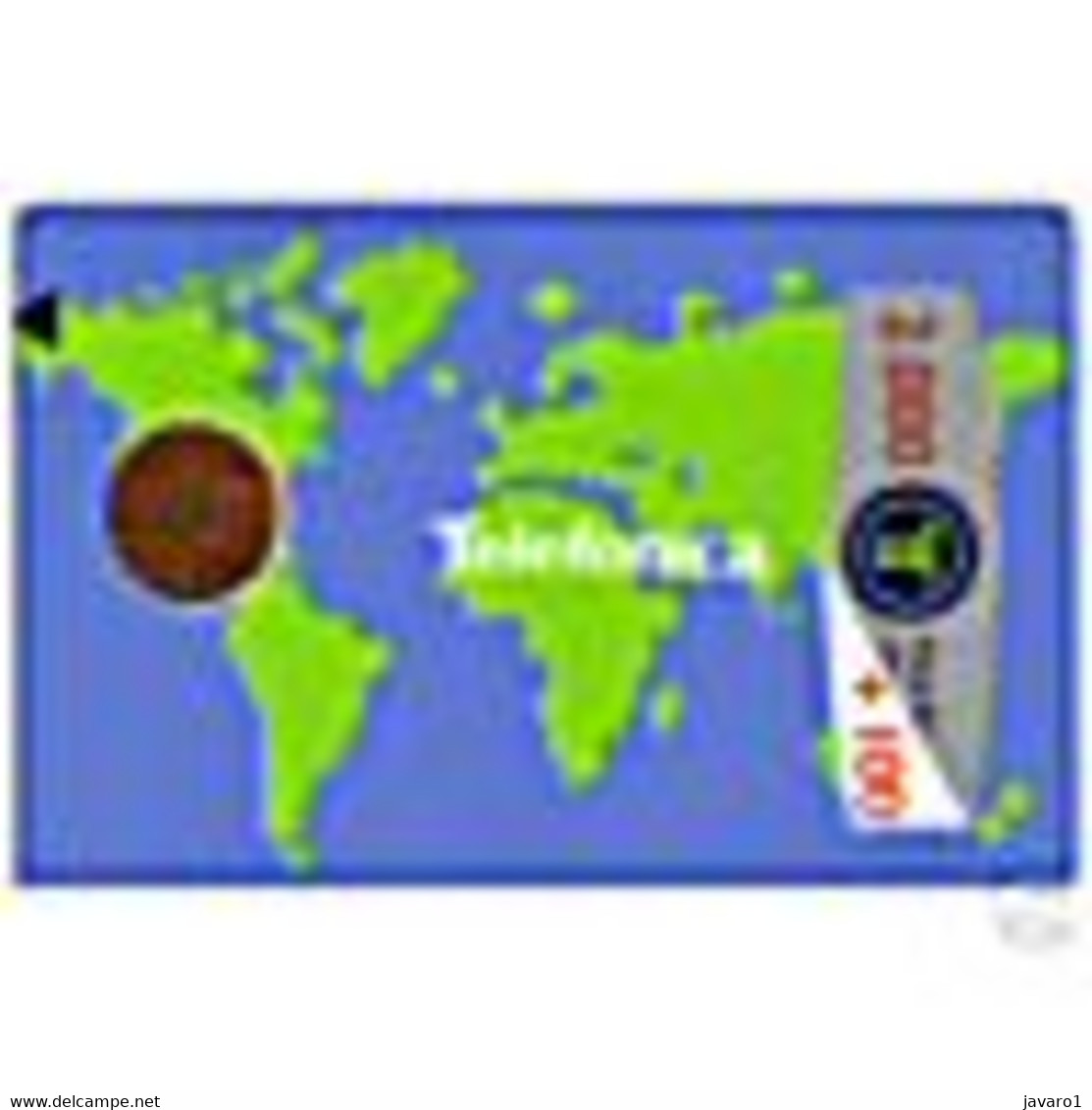 SPAIN : B014 2100 Ptas World Map (not 8903) MINT - Otros & Sin Clasificación