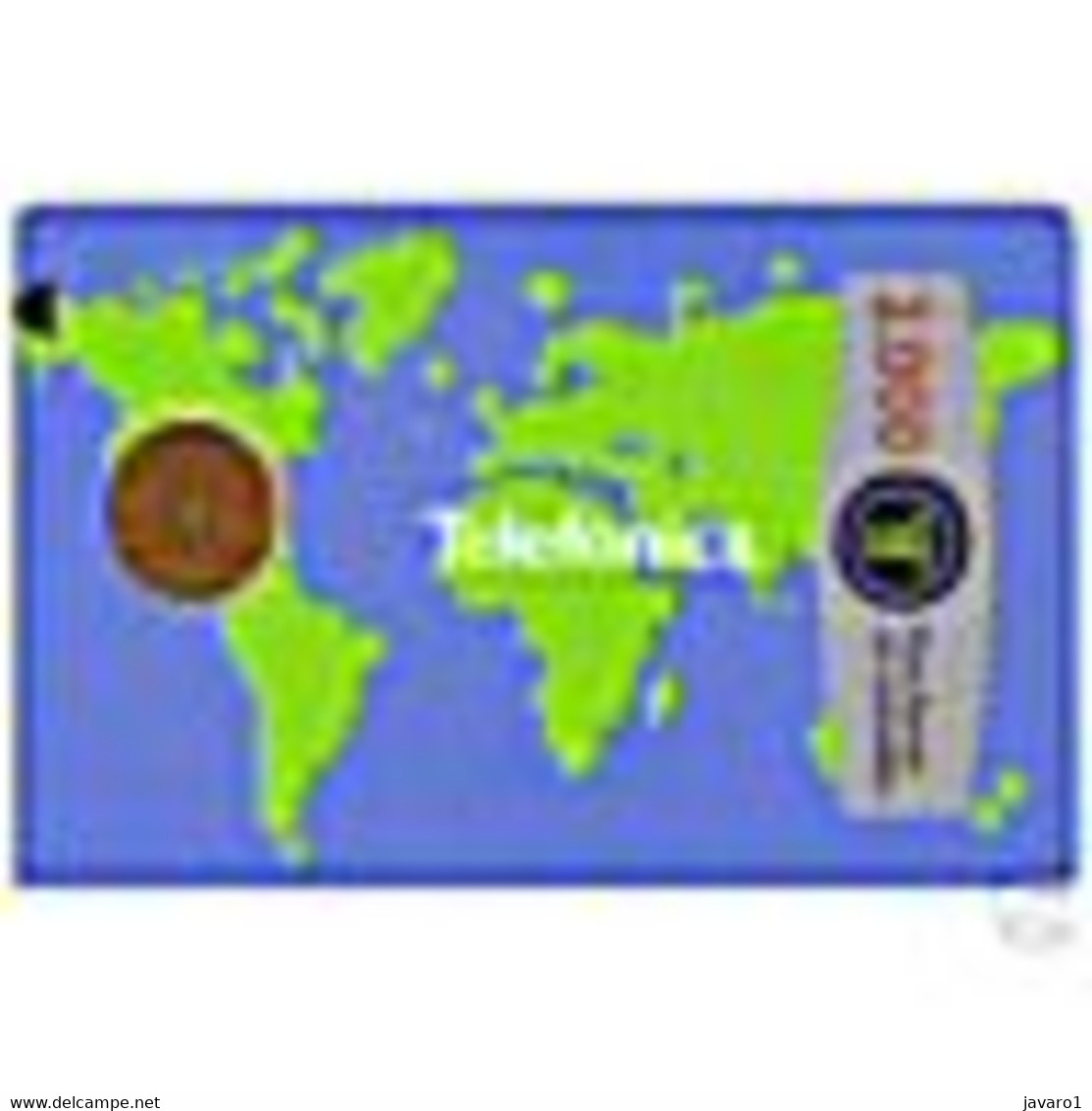 SPAIN : B015 2000 Ptas World Map (code 8903 MINT - Autres & Non Classés