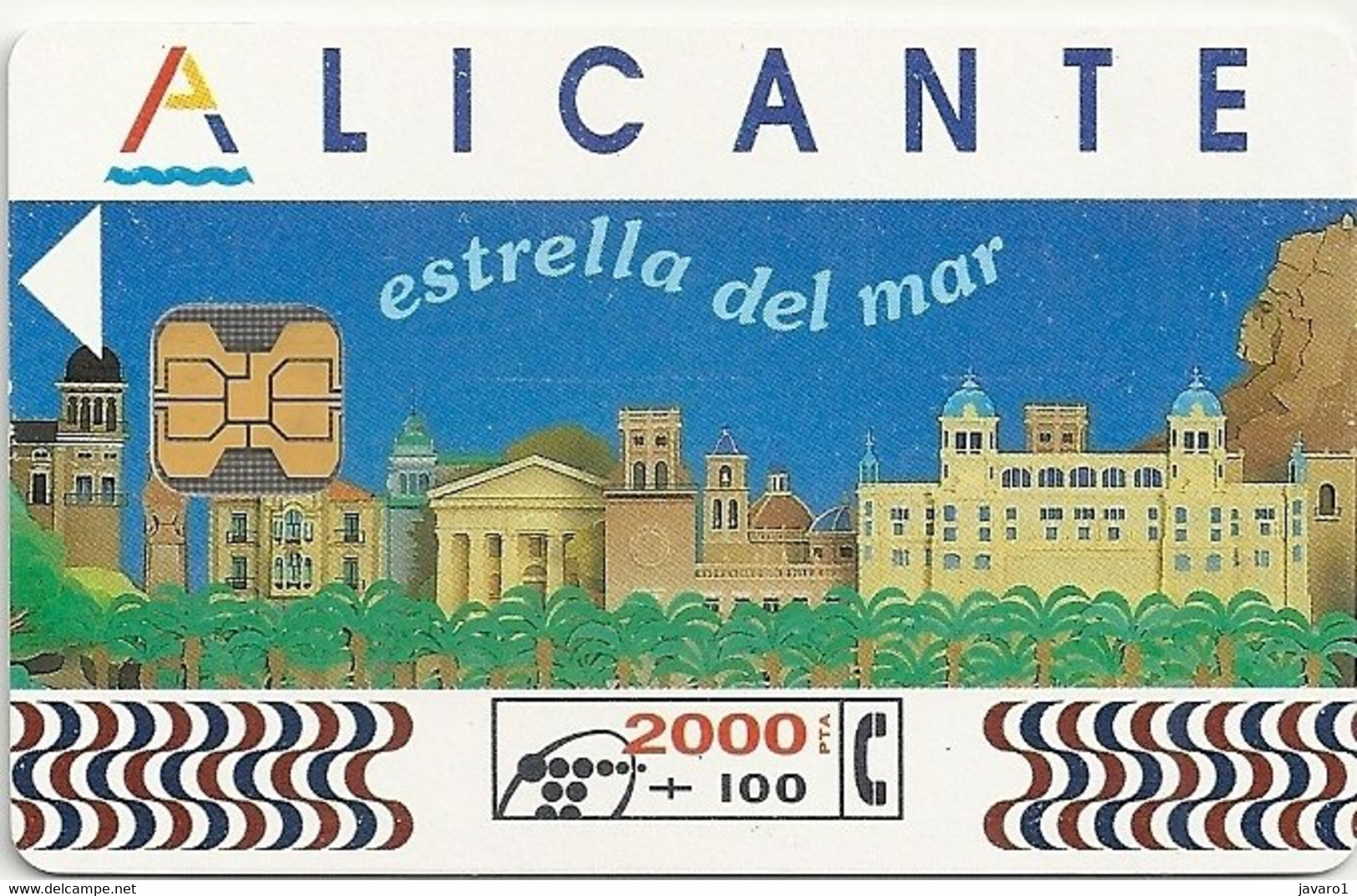 SPAIN : CP025 2000 ALICANTE MINT - Otros & Sin Clasificación