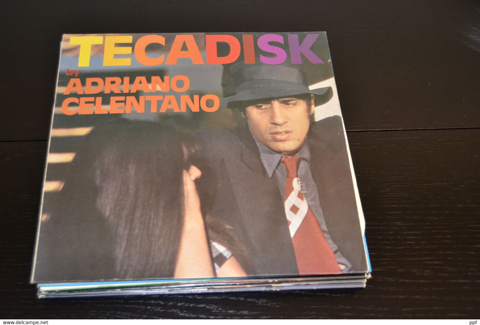 Gli Introvabili: Adriano Celentano - Tecadisk. Disco 33 Giri Originale. - Limitierte Auflagen