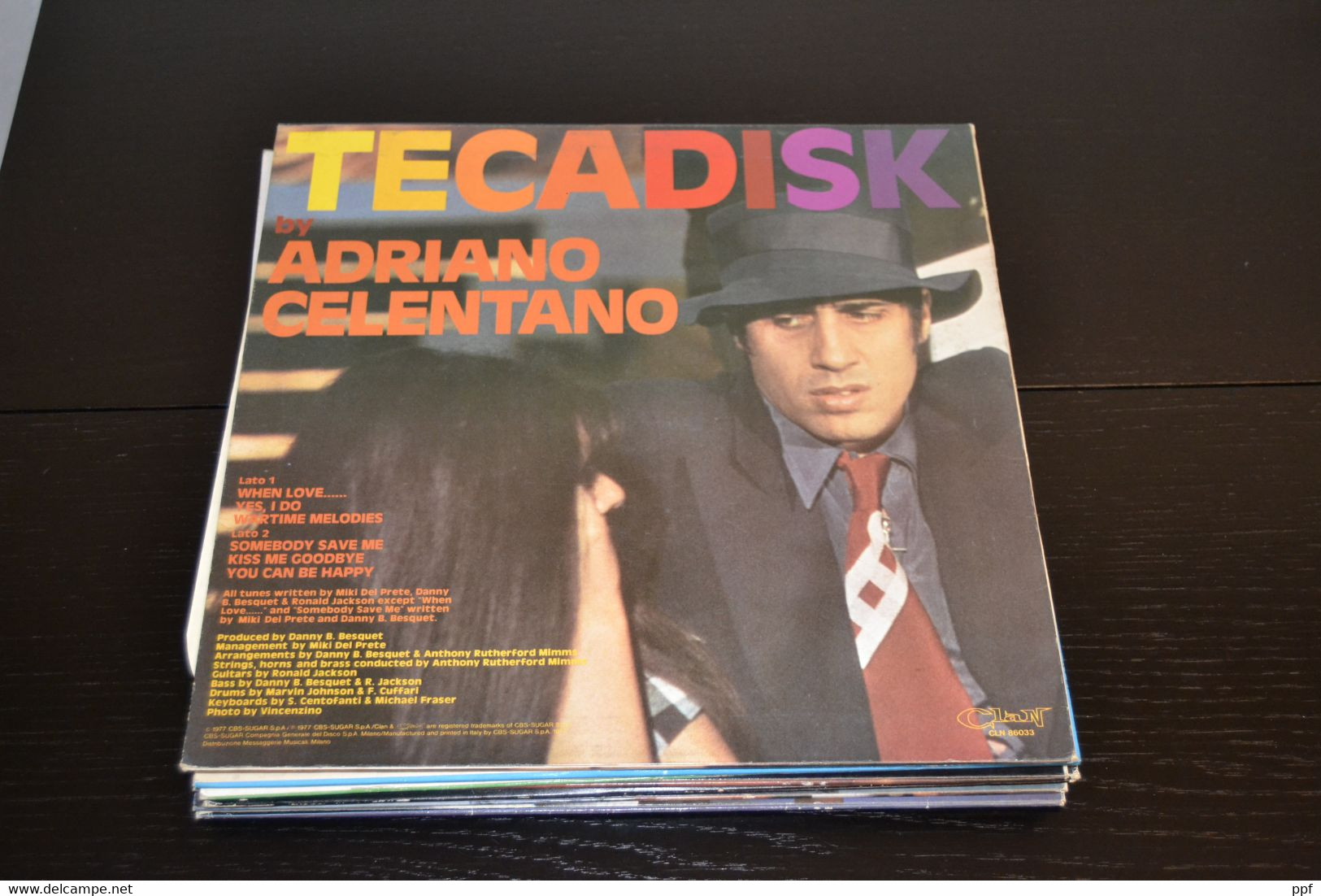 Gli Introvabili: Adriano Celentano - Tecadisk. Disco 33 Giri Originale. - Editions Limitées
