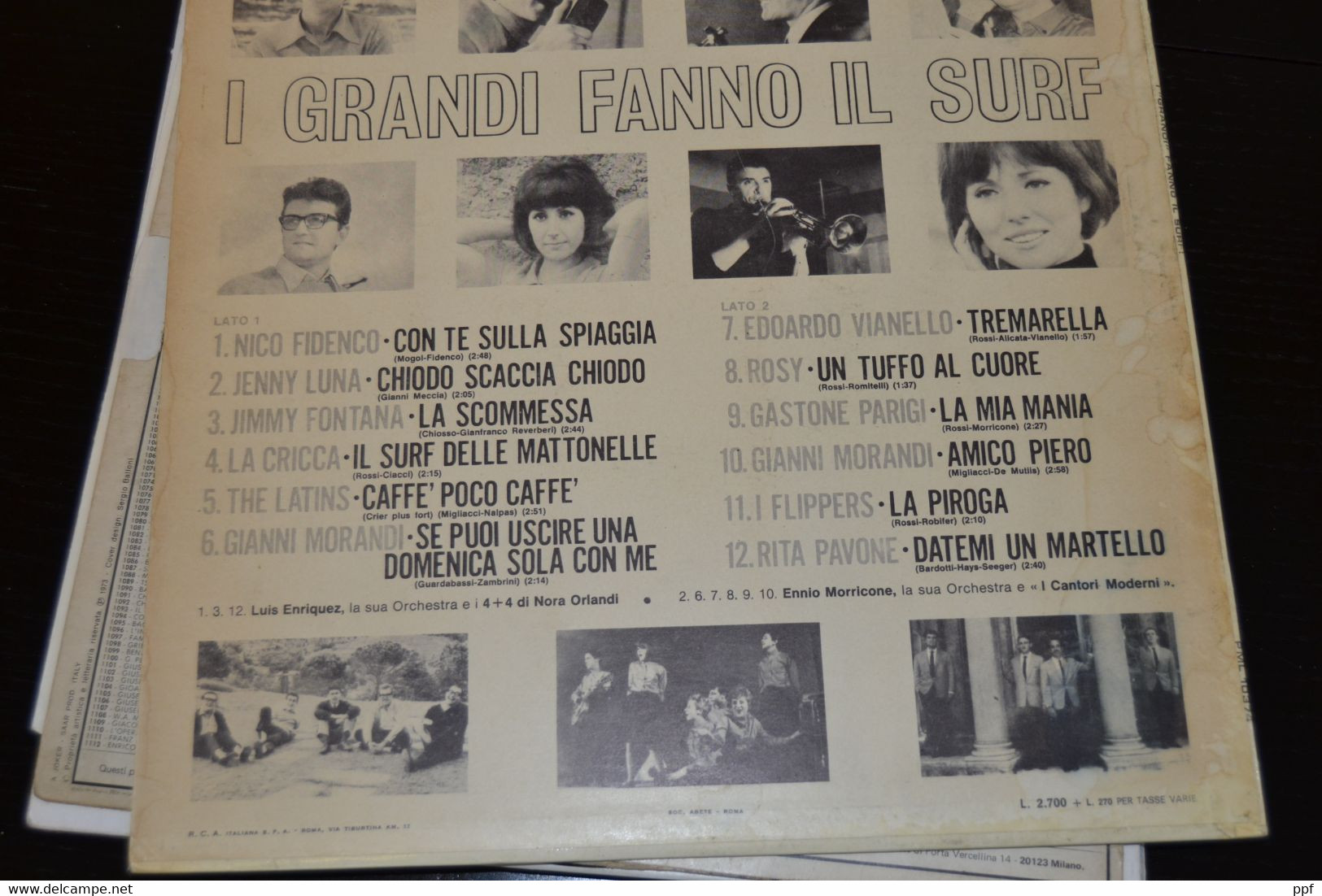 Gli Introvabili: Casadei - Primo Taiadei - Misto Mare - Disco Samba E Altri. 6 Dischi 33 Giri Originali. - Other - Italian Music