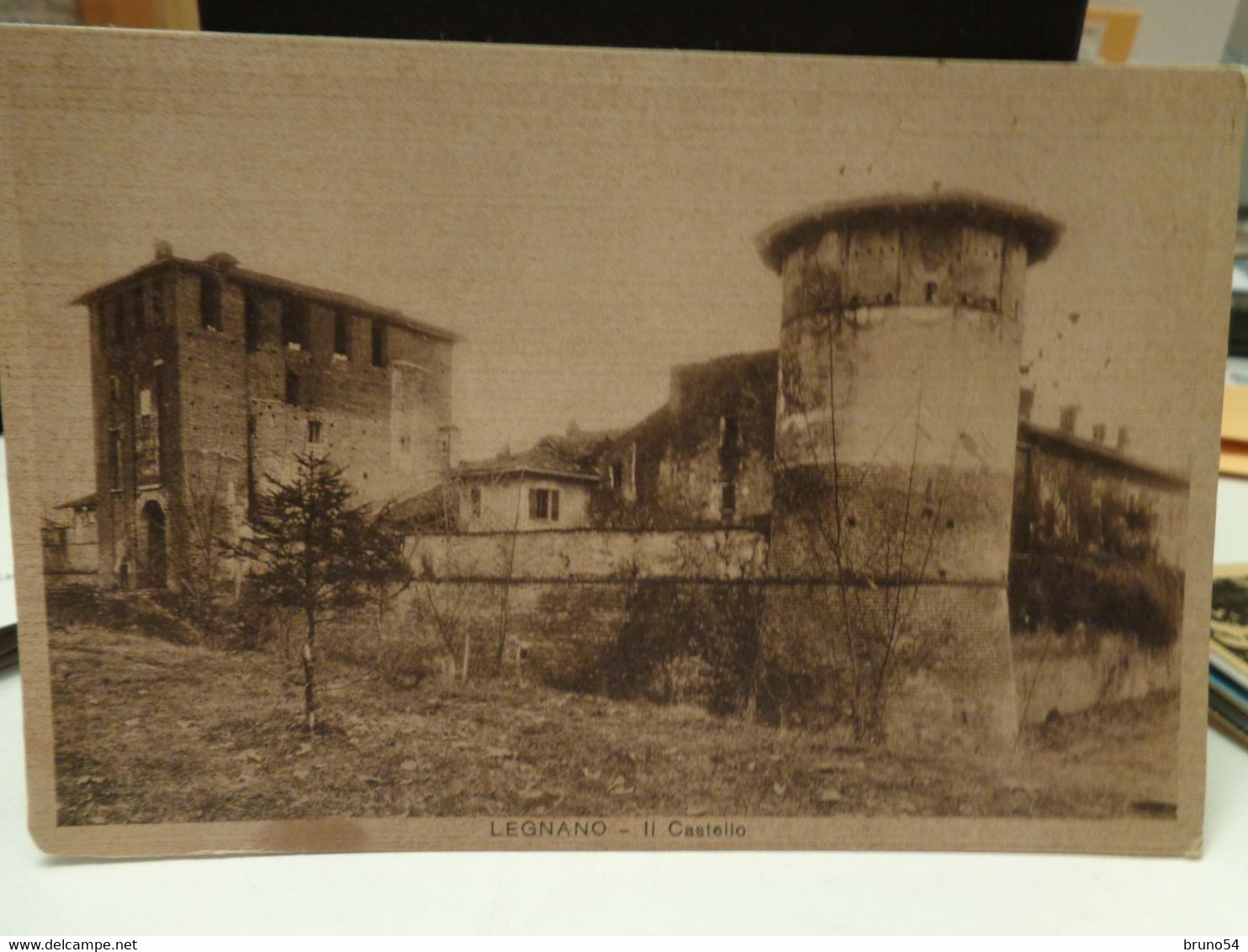 Cartolina Legnano Prov Milano Il Castello 1942 - Legnano