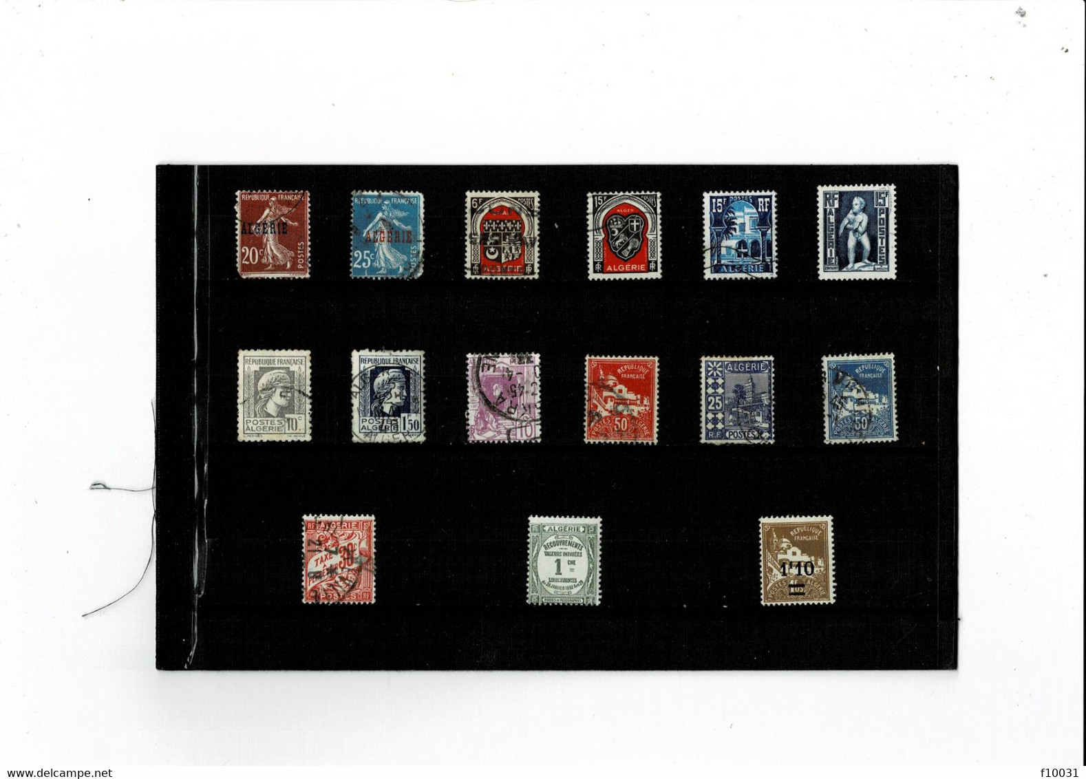 Philatélie Timbres ALGERIE De 1924 à 1958** & ° Total 114 Timbres Cote Y&T 100 € à 15 % De La Cote Y&T - Collections, Lots & Series