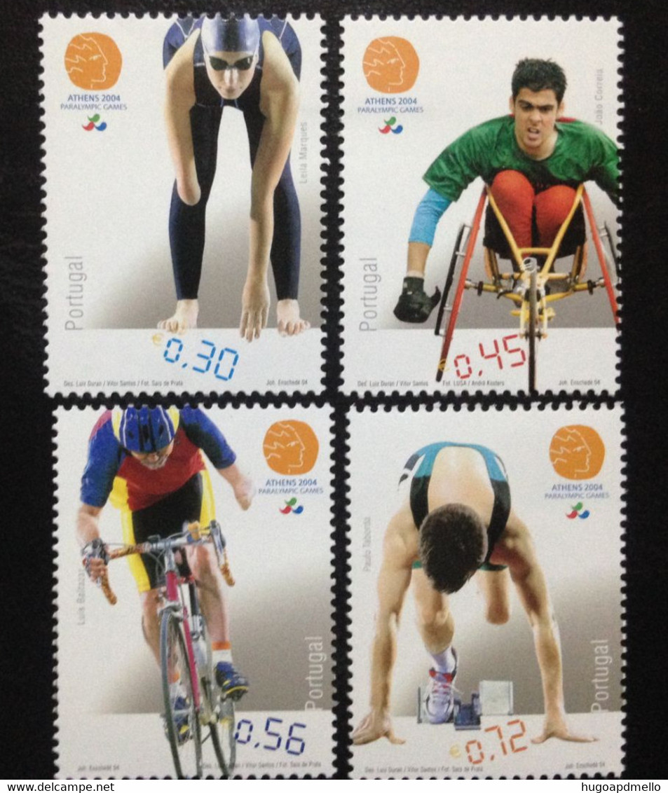 Portugal, Unused MINT Stamps, « OLYMPIC GAMES », « ATHENS », 2004 - Estate 2004: Atene - Paralympic