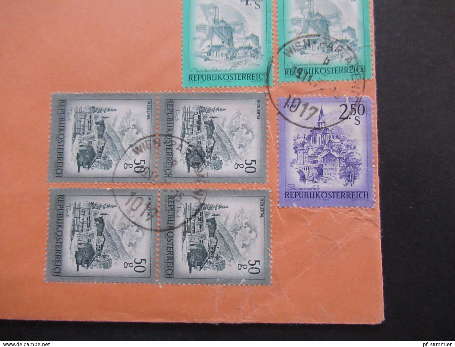 Parlamentsdirektion 1976 Flugpost nach Israel Professor u. Chairman Shaul Ladany an der Ben Gurion Uni Social Philately