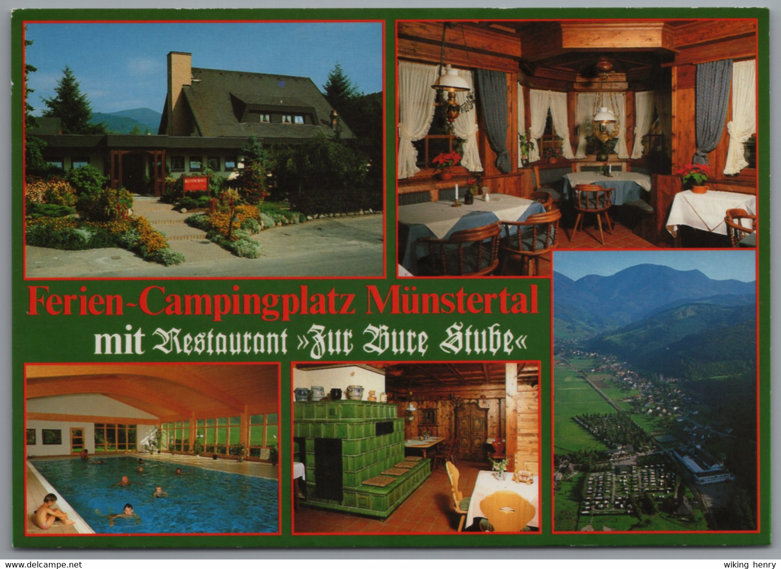 Münstertal - Ferien Campingplatz Mit Restaurant Zur Bure Stube - Münstertal