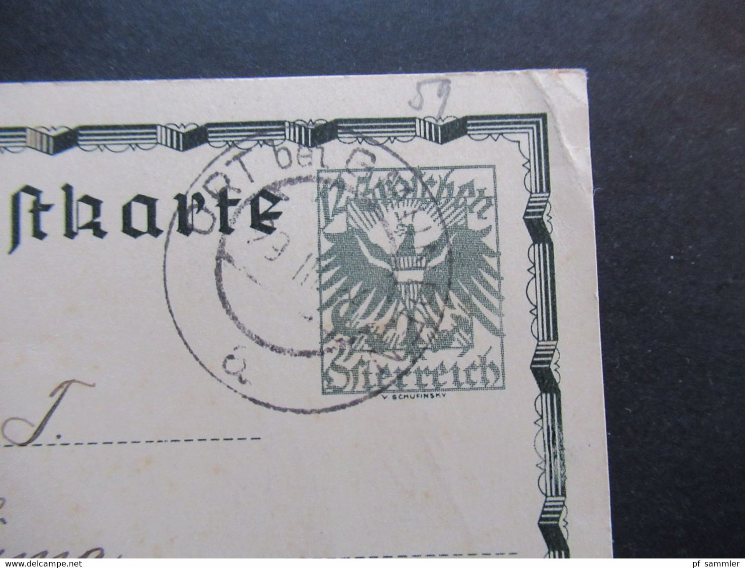 Österreich 1932 GA Bildpostkarte P 286 Mit Bild Wien Parlament / Parlamentsgebäude Vorstehung Des Mädchenpensionates - Briefe U. Dokumente