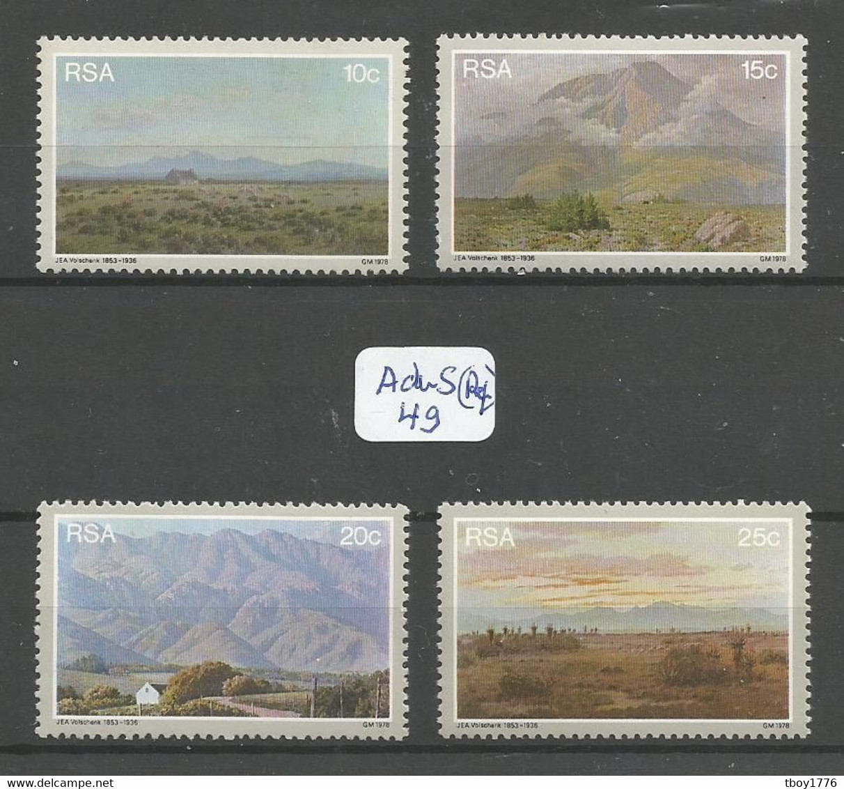 A Du S(Rép) YT 447/450 En XX - Unused Stamps