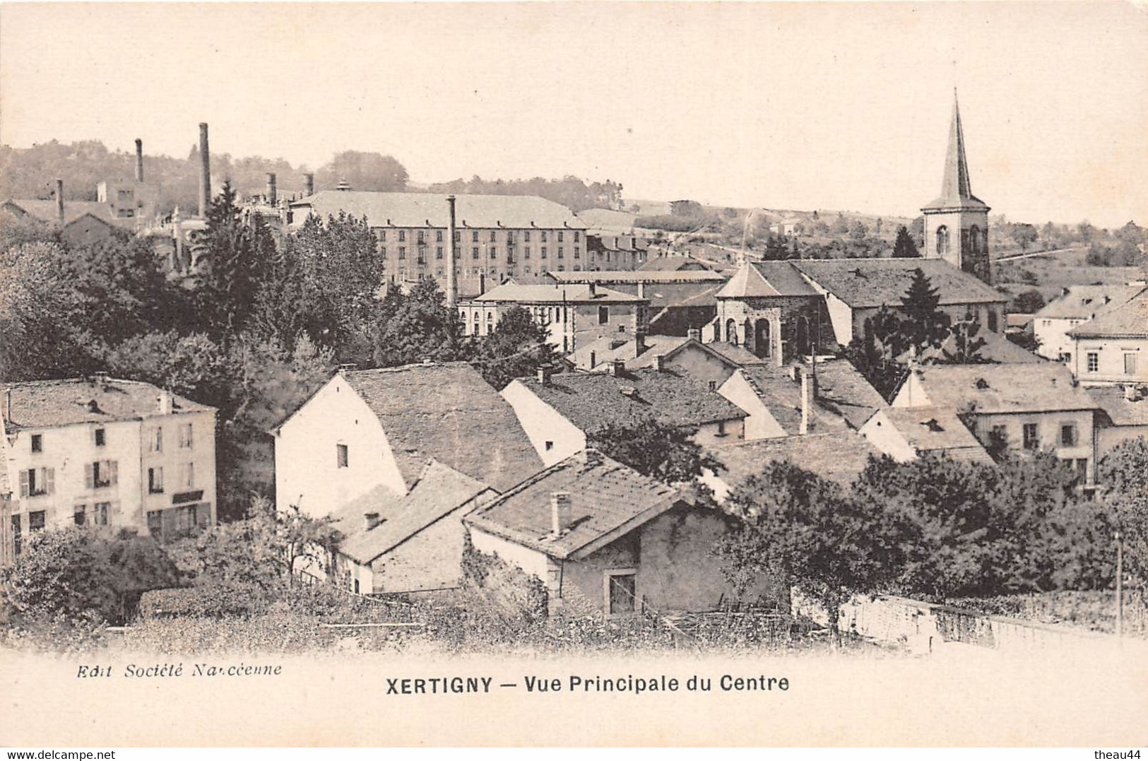 ¤¤  -   XERTIGNY   -   Vue Principale Du Centre      -   ¤¤ - Xertigny