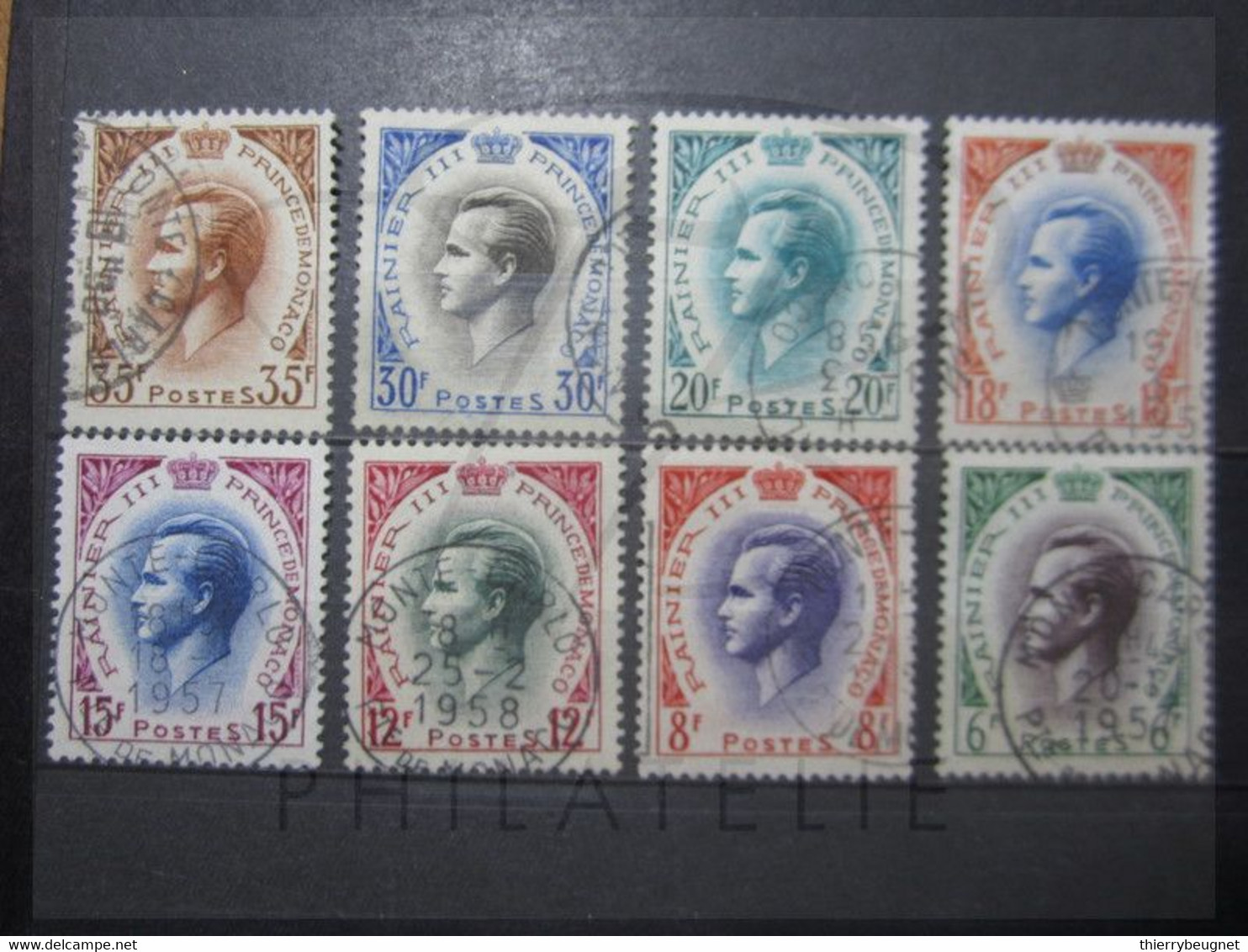 VEND BEAUX TIMBRES DE MONACO N° 421 - 426A !!! - Used Stamps