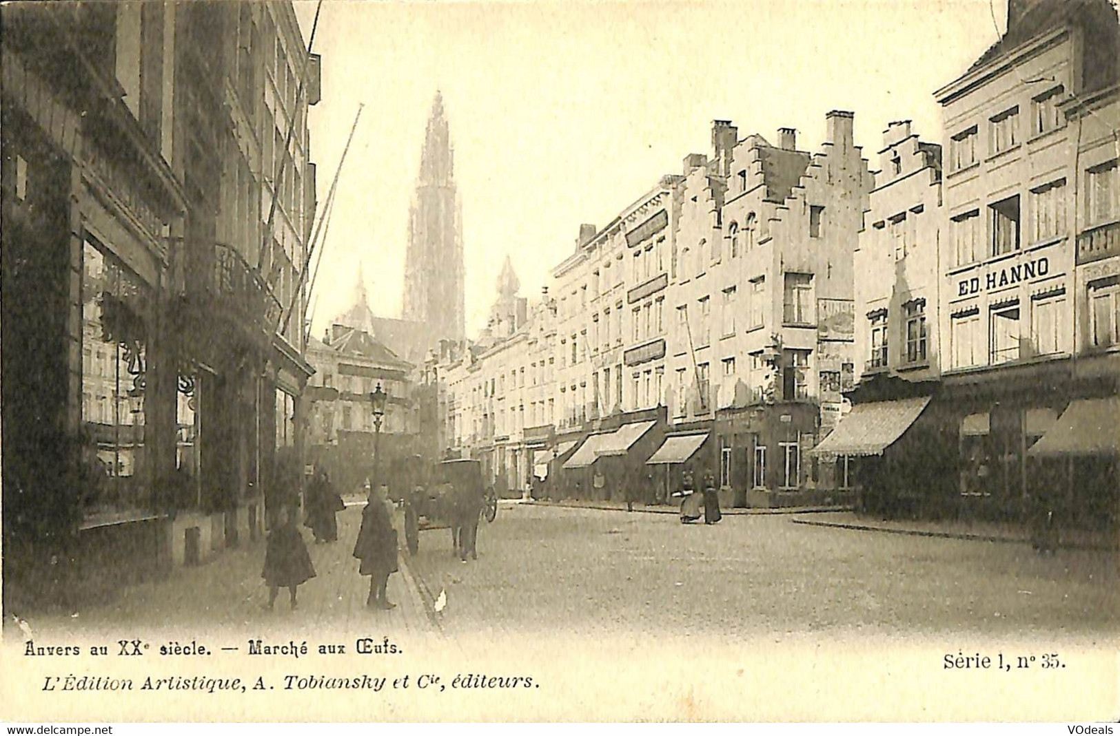 033 565 - CPA - Belgique - Antwerpen - Anvers - Marché Aux Oeufs - Antwerpen