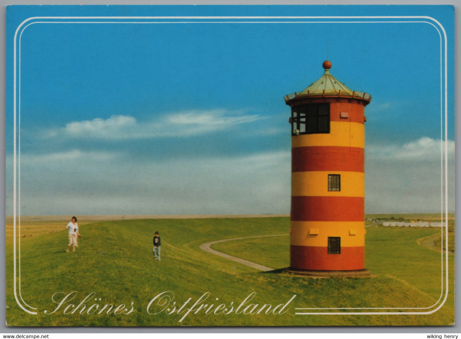 Krummhörn Pilsum - Der Leuchtturm 1   Schönes Ostfriesland - Krummhörn