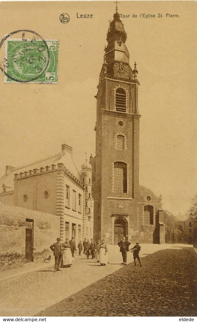 Leuze Tour De L' Eglise St Pierre  L. Desterbecq Nels - Leuze-en-Hainaut