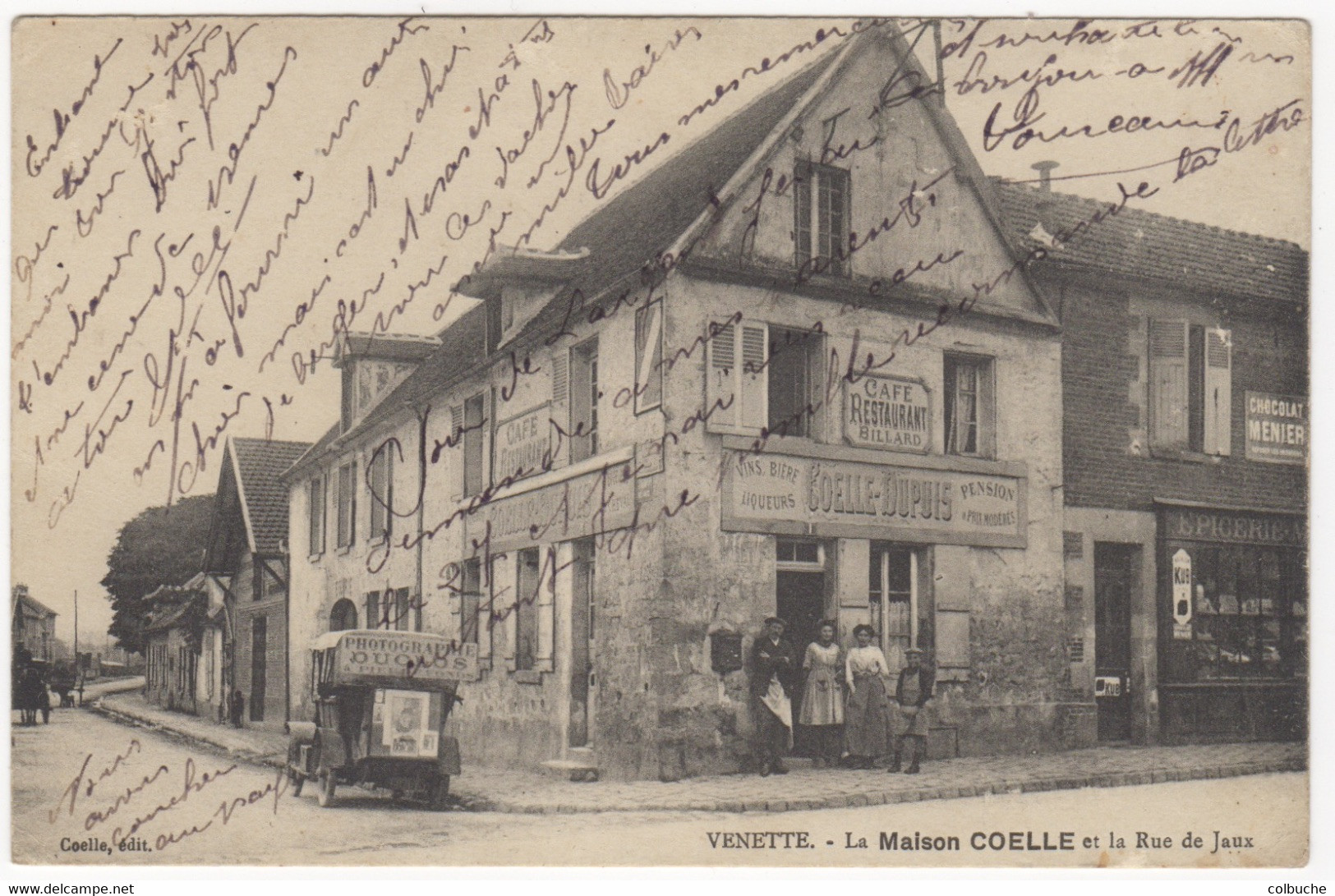 60 - VENETTE +++ La Maison COELLE +++ Café - Restaurant +++ Rare +++ - Venette