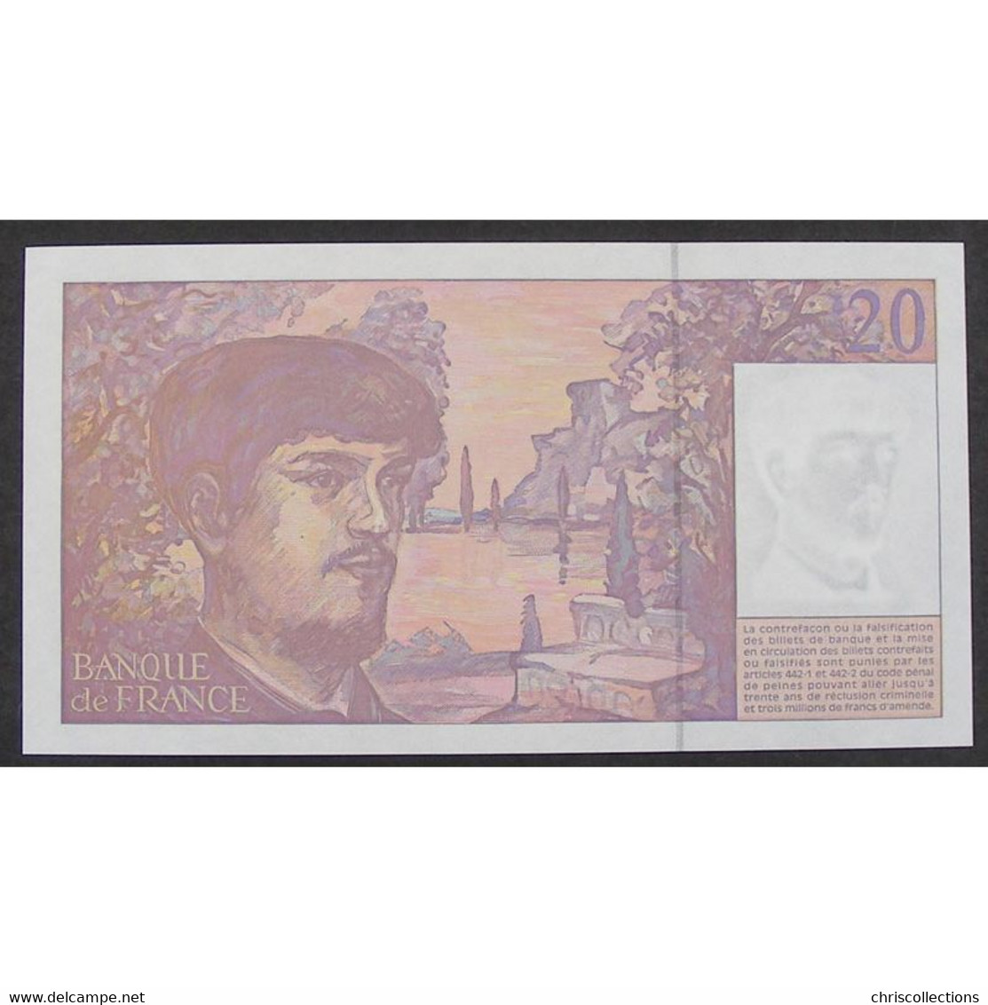 20 Francs Debussy 1997, H.064, Pr.Neuf - 20 F 1980-1997 ''Debussy''