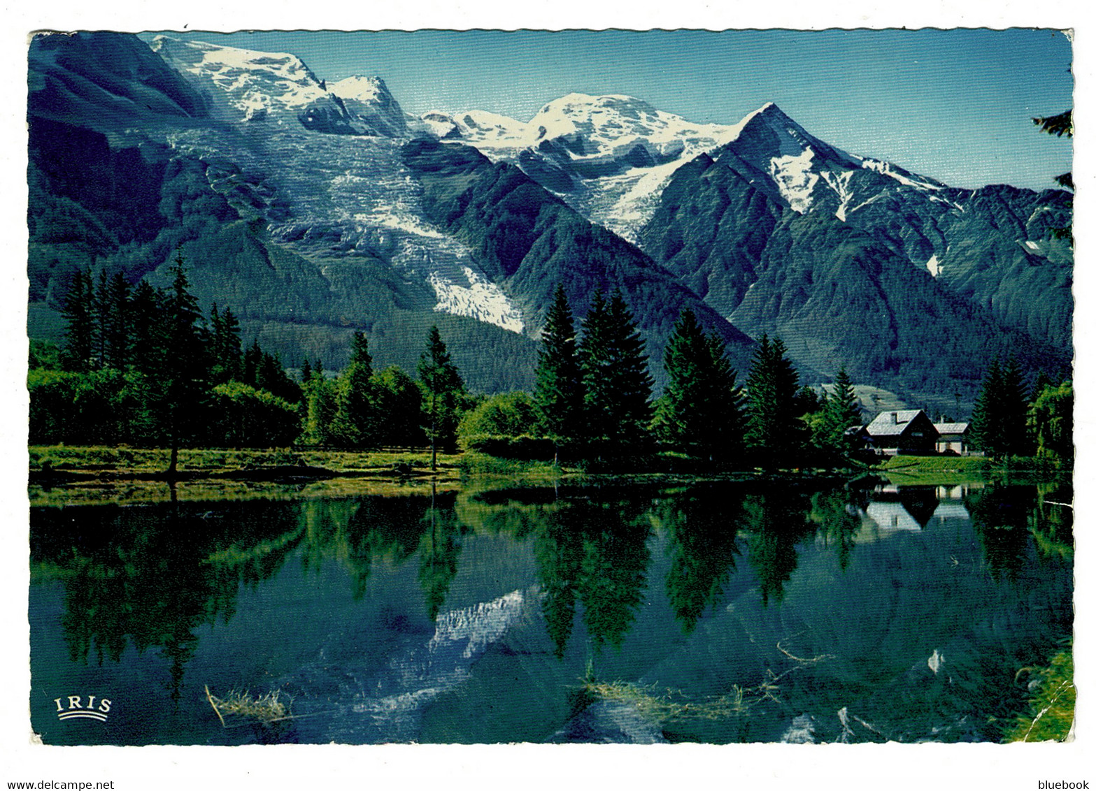 Ref 1443 - 1964 Postcard - Chamonix Mont Blanc - 30c Rate To Oxford UK - Water Skiing Theme - Ski Nautique