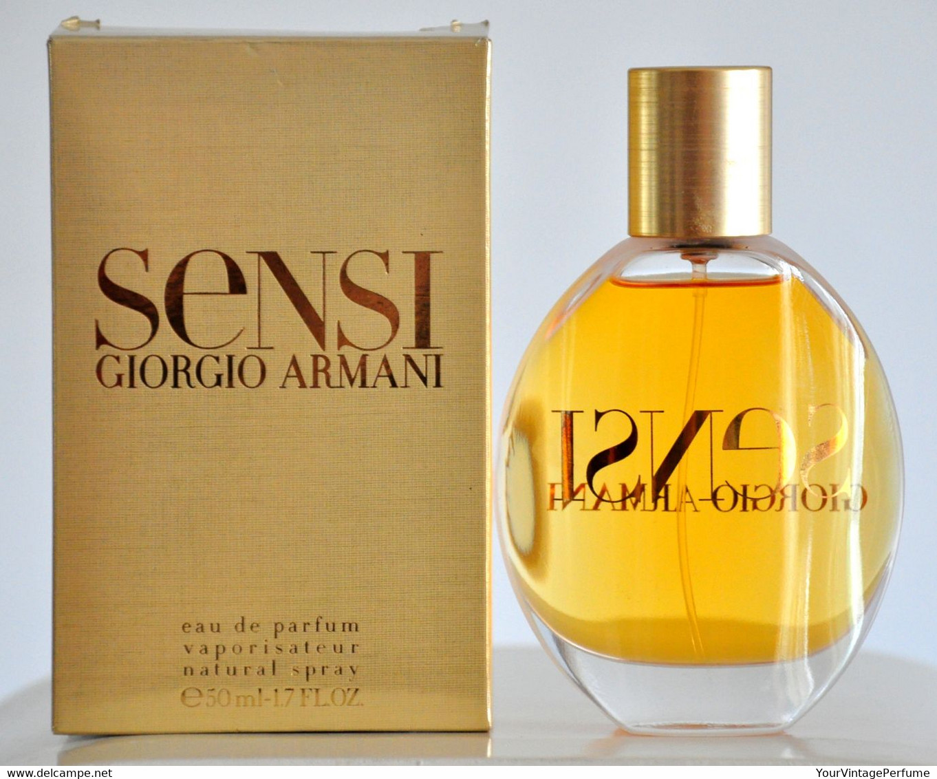 Women - Giorgio Armani Sensi Eau de Parfum Edp 50ml 1.7 Fl. Oz. Spray  Perfume for Woman Super Rare Vintage Old 2002