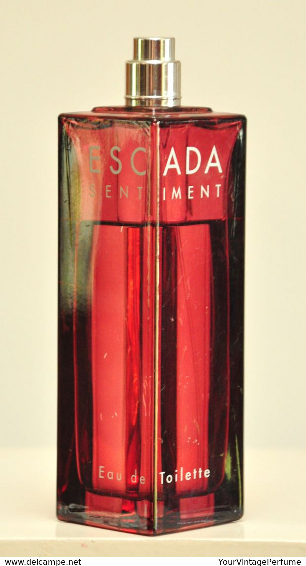 Escada Sentiment Pour Homme Eau De Toilette Edt 100ml 3.4 Fl. Oz. Spray Perfume For Man Super Rare Vintage 2002 - Men