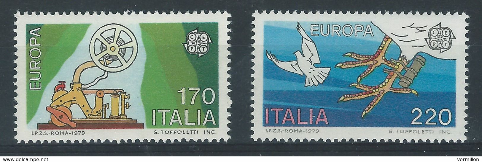 FF-/-524- N° 1389/90 =  EUROPA  79,  * * ,  Cote 2.00 € , TTB - IMAGE DU VERSO SUR DEMANDE - 1971-80: Mint/hinged