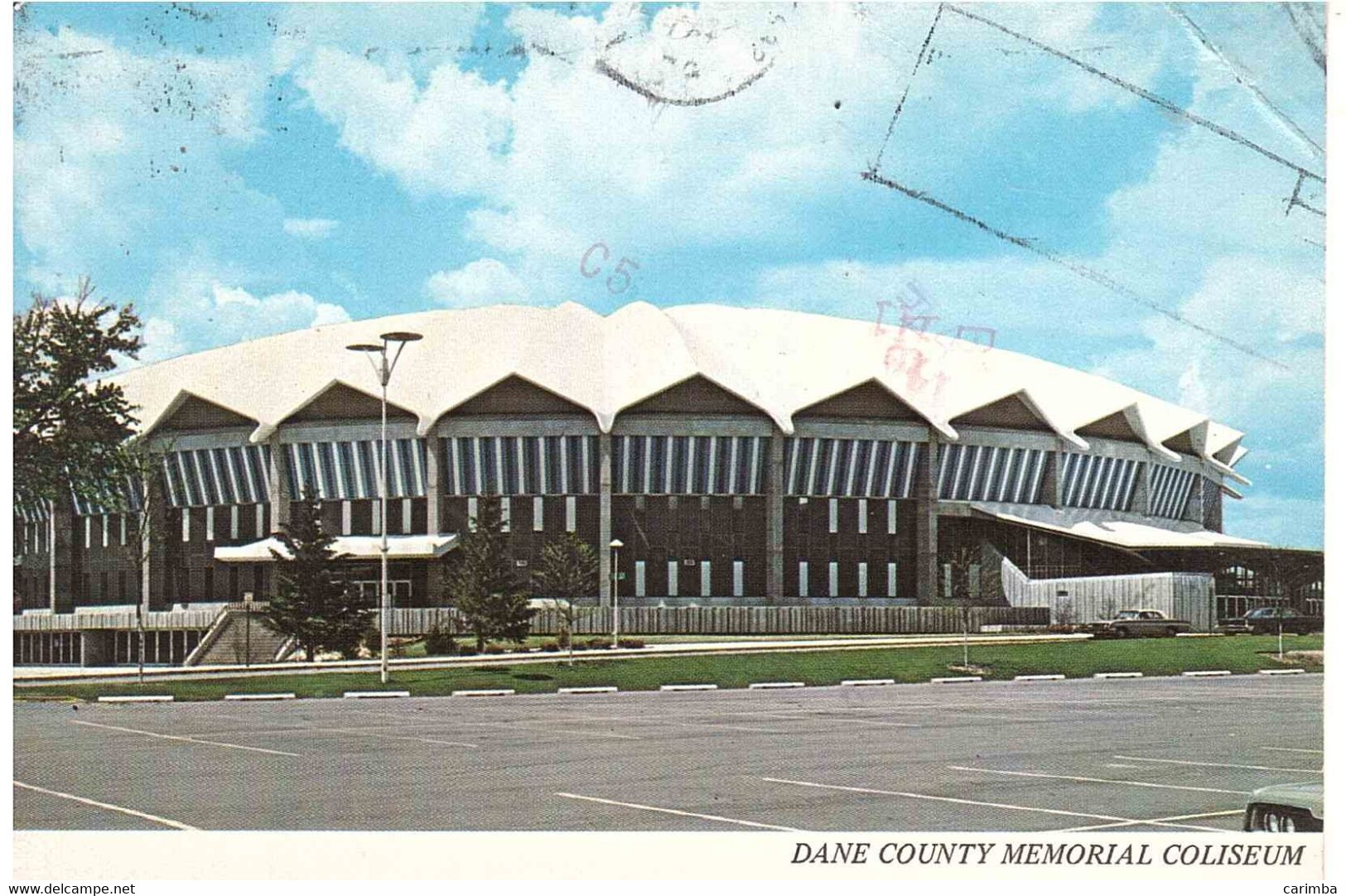 21c OCTAVE CHANUTE  DANE COUNTY MEMORIAL COLISEUM MADISON WISCONSIN - Madison