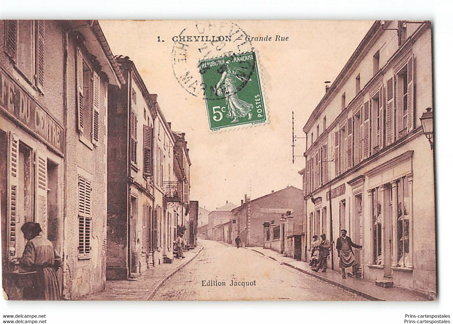 CPA 52 Chevillon Grande Rue - Chevillon