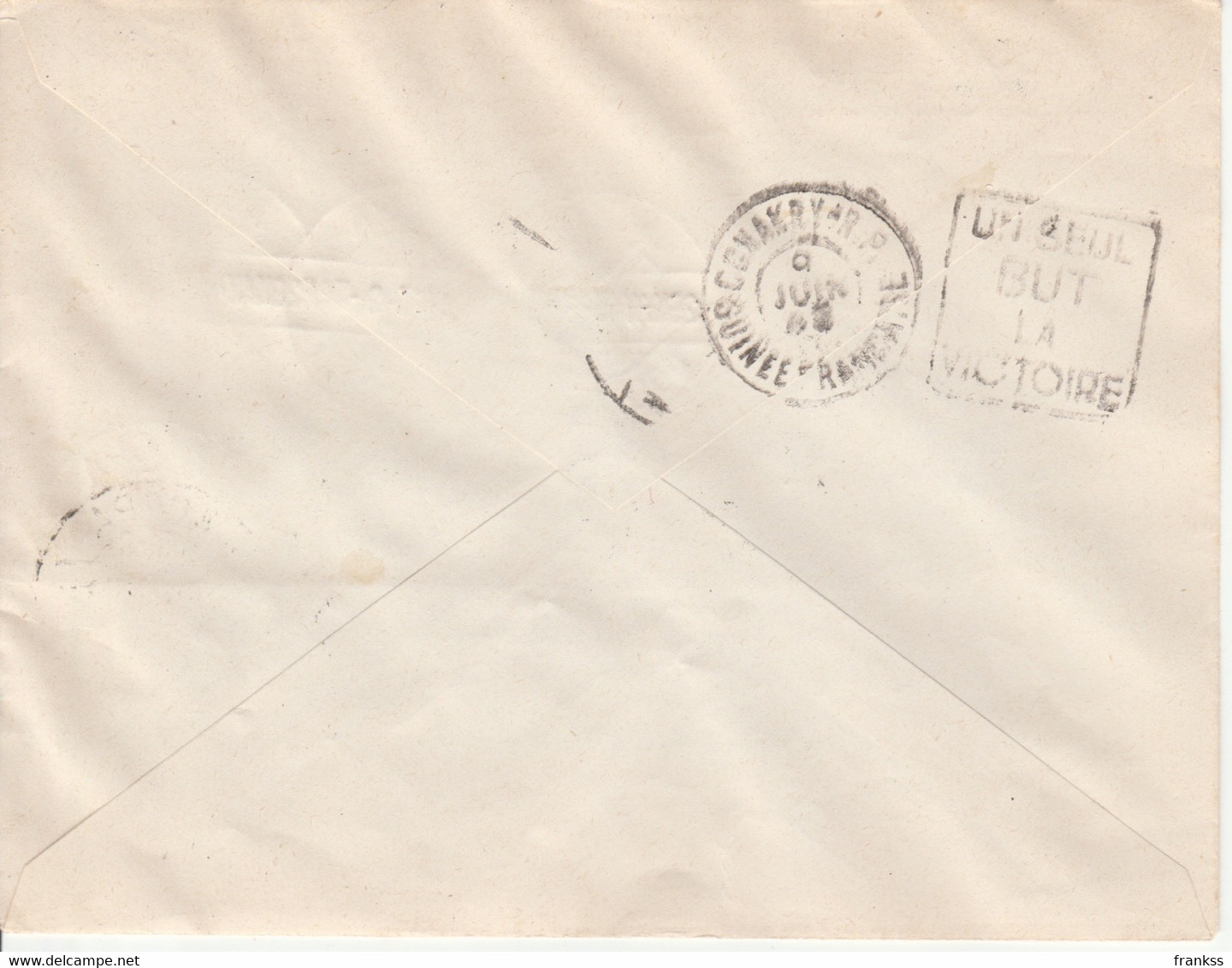 Airmail Goldcoast  Guineé Francais Conakkry ?????? - Militaria