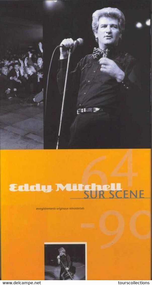 Eddy Mitchell Sur Scène 64-90 édition Limitée 3000 Ex. 7 Boîtiers Dont 3 Doubles, Soit 10 CD. Et Un Livret 32 Pages - Limited Editions