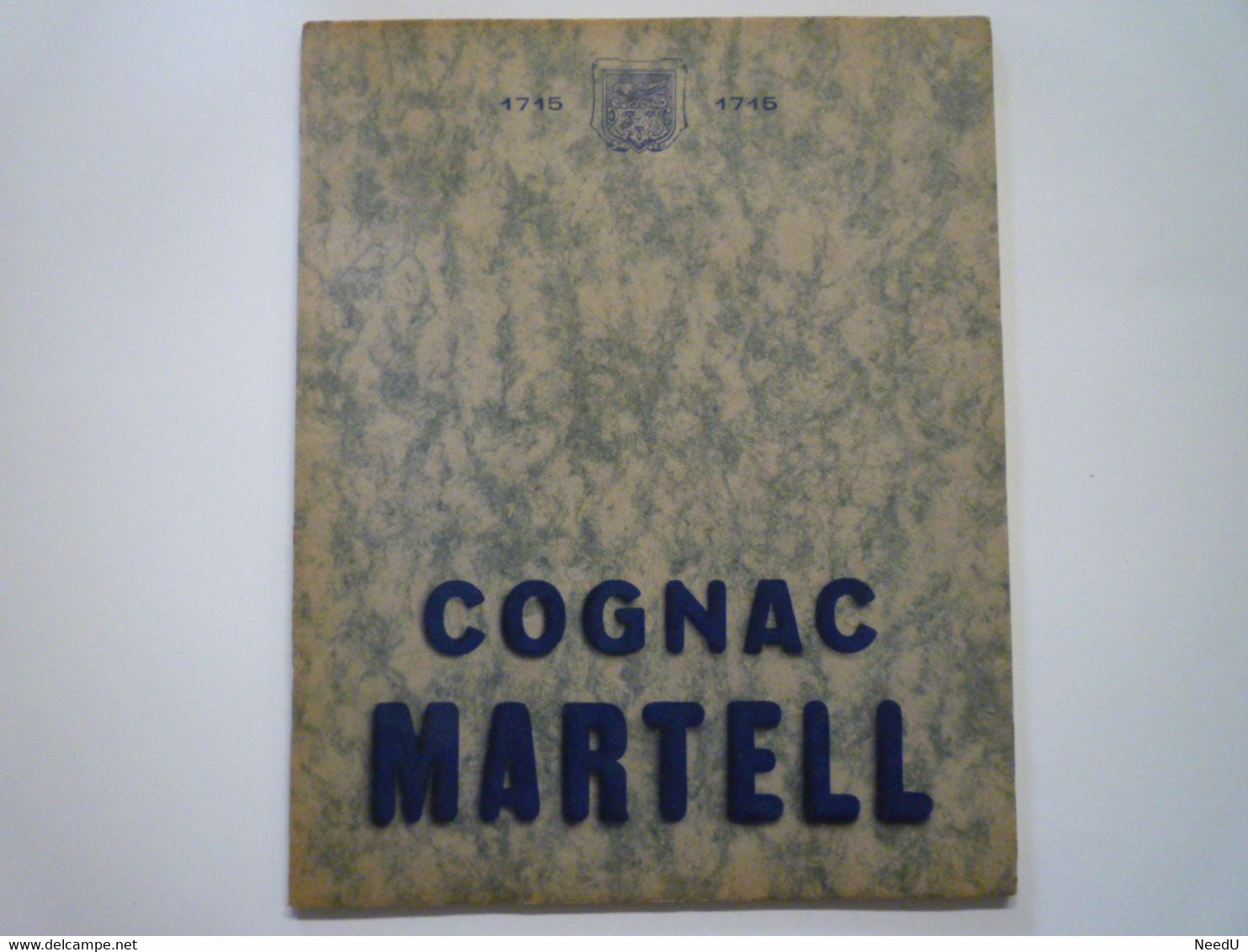 GP 2021 - 49  CAHIER BUVARD  " COGNAC MARTEL "  ( 8 Pages / = 4 Grands Buvards )   XXX - Sonstige & Ohne Zuordnung