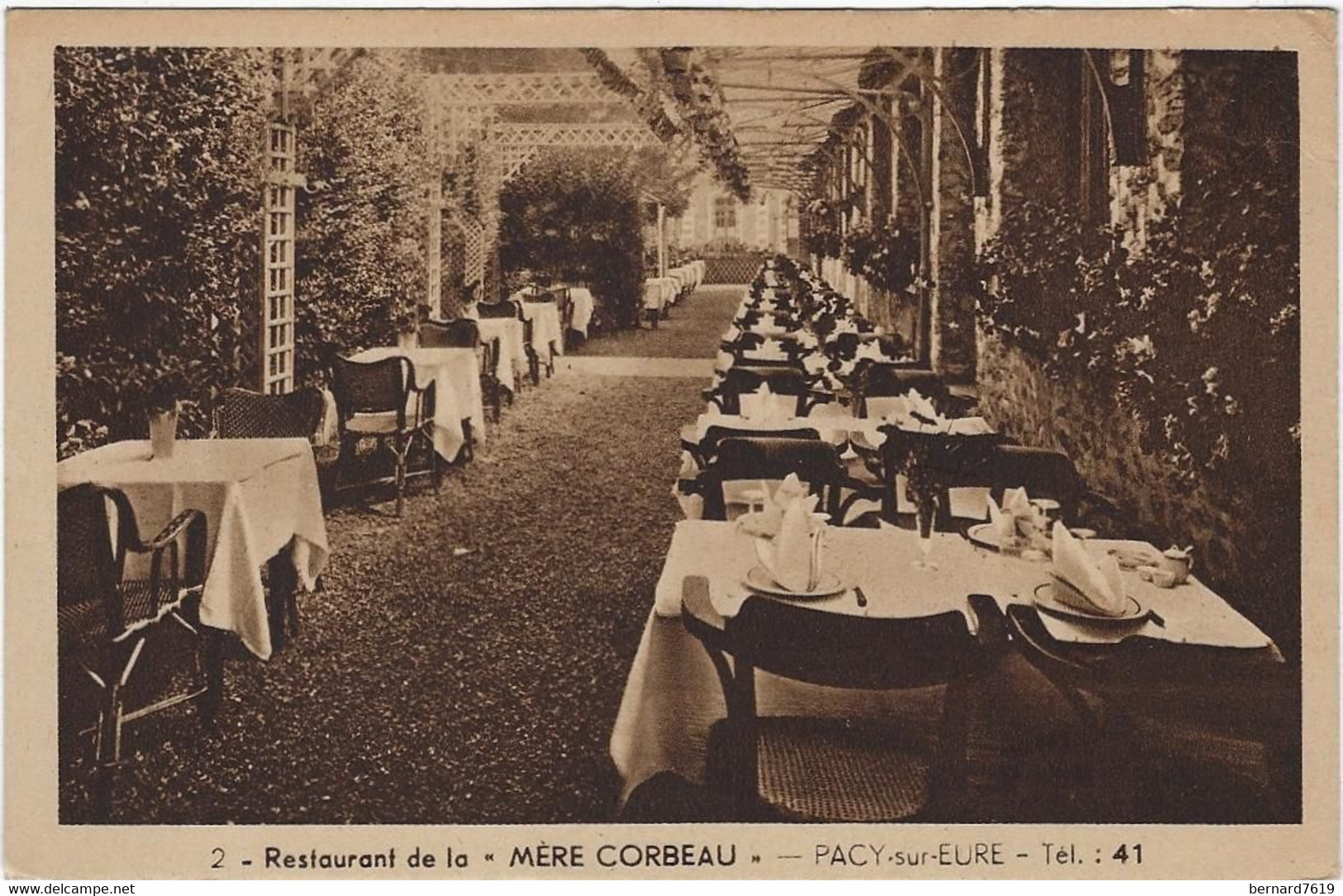 27  Pacy Sur Eure  Restaurant De La Mere Corbeau - Pacy-sur-Eure