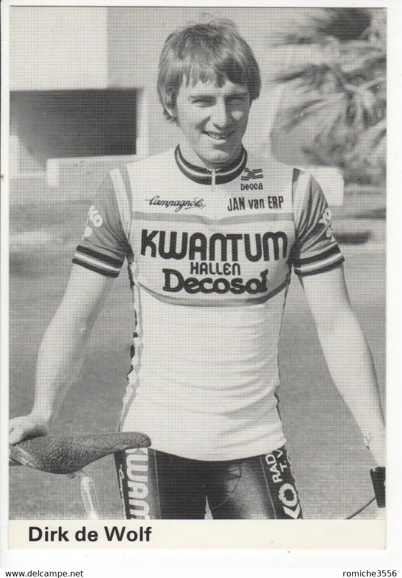 DIRK DE WOLF  KWANTUM DECOSOL 1984 NOIR ET BLANC - Cycling