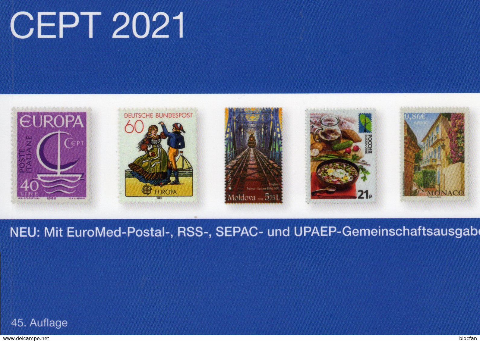 Neuer Inhalt: CEPT MICHEL 2021 New 74€ Katalog Jahrgang-Tabelle Vorläufer Symphatie-Ausgabe Stamps Catalogue EUROPA - Originele Uitgaven