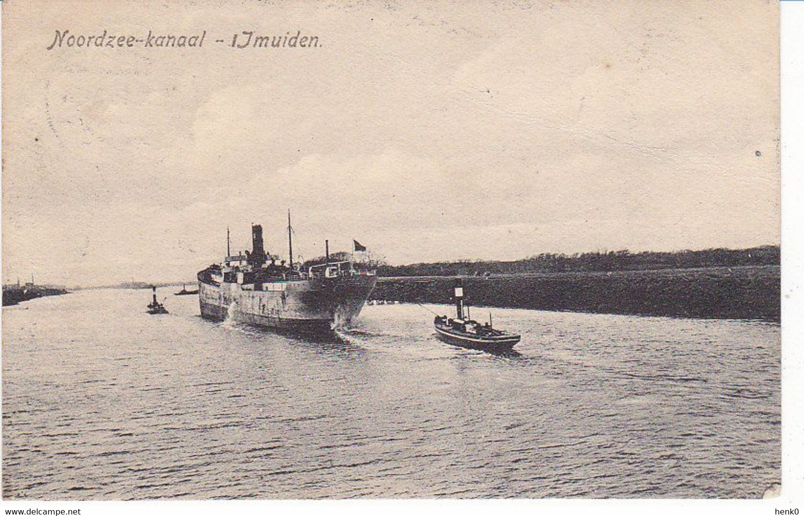 IJmuiden Noordzee-kanaal Schip OB76 - IJmuiden